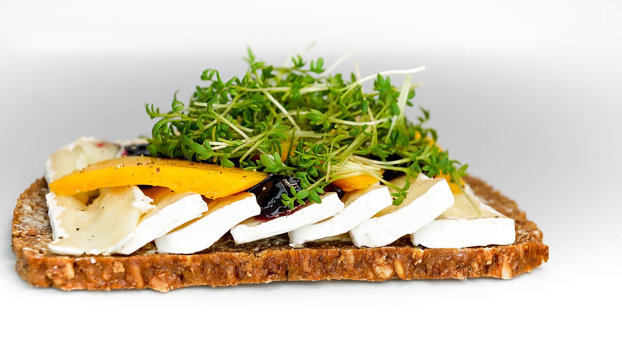 Open-face sandwich