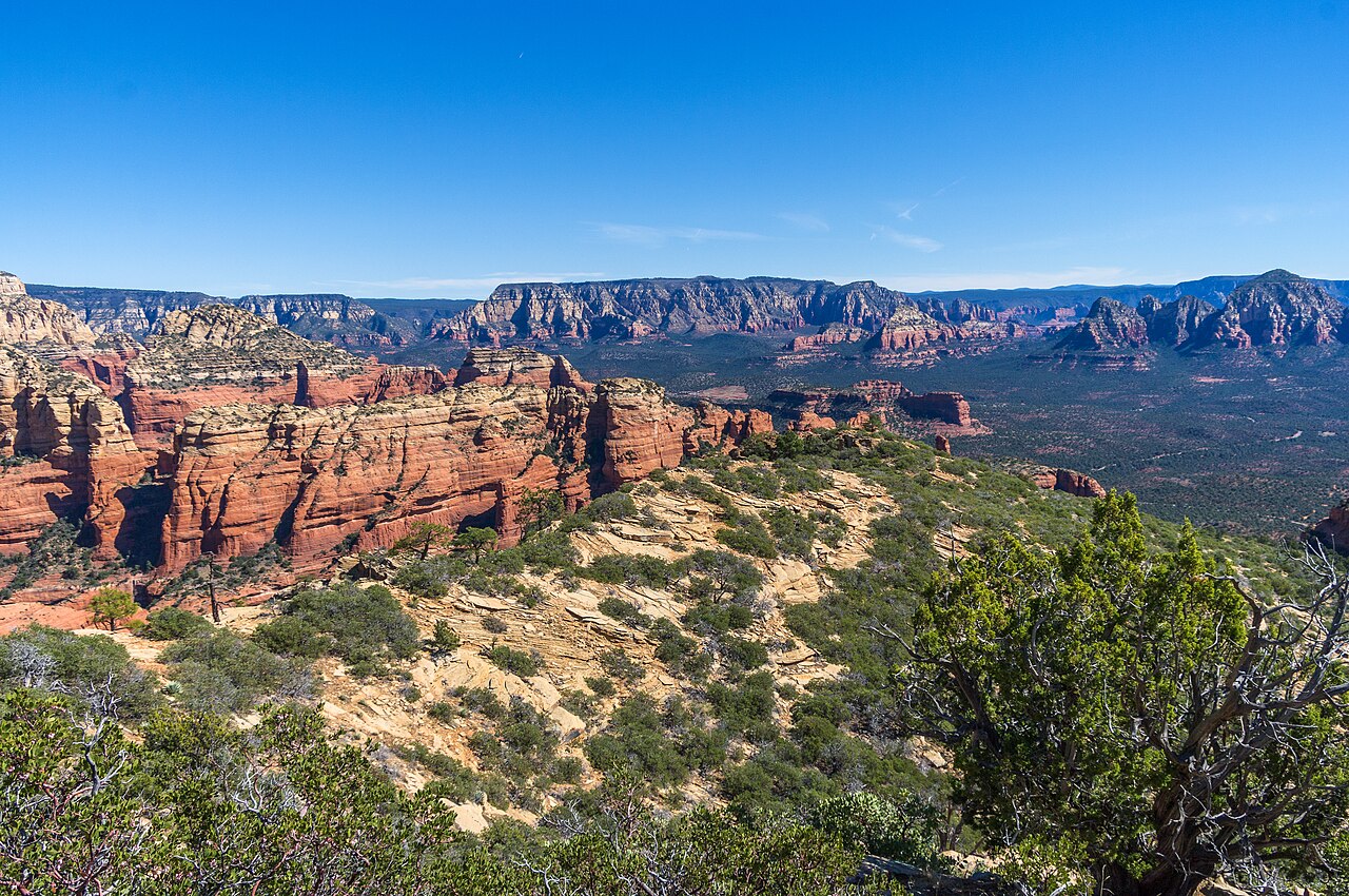 Sedona red rock panorama